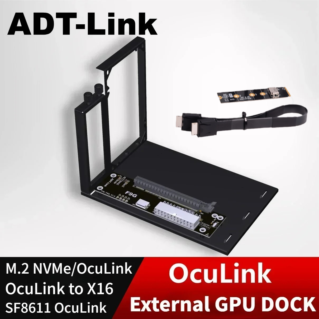 ADT PCIe 4.0 64Gbps adaptor ka - Oculink Egpu Mini Pc ulasan dan harga