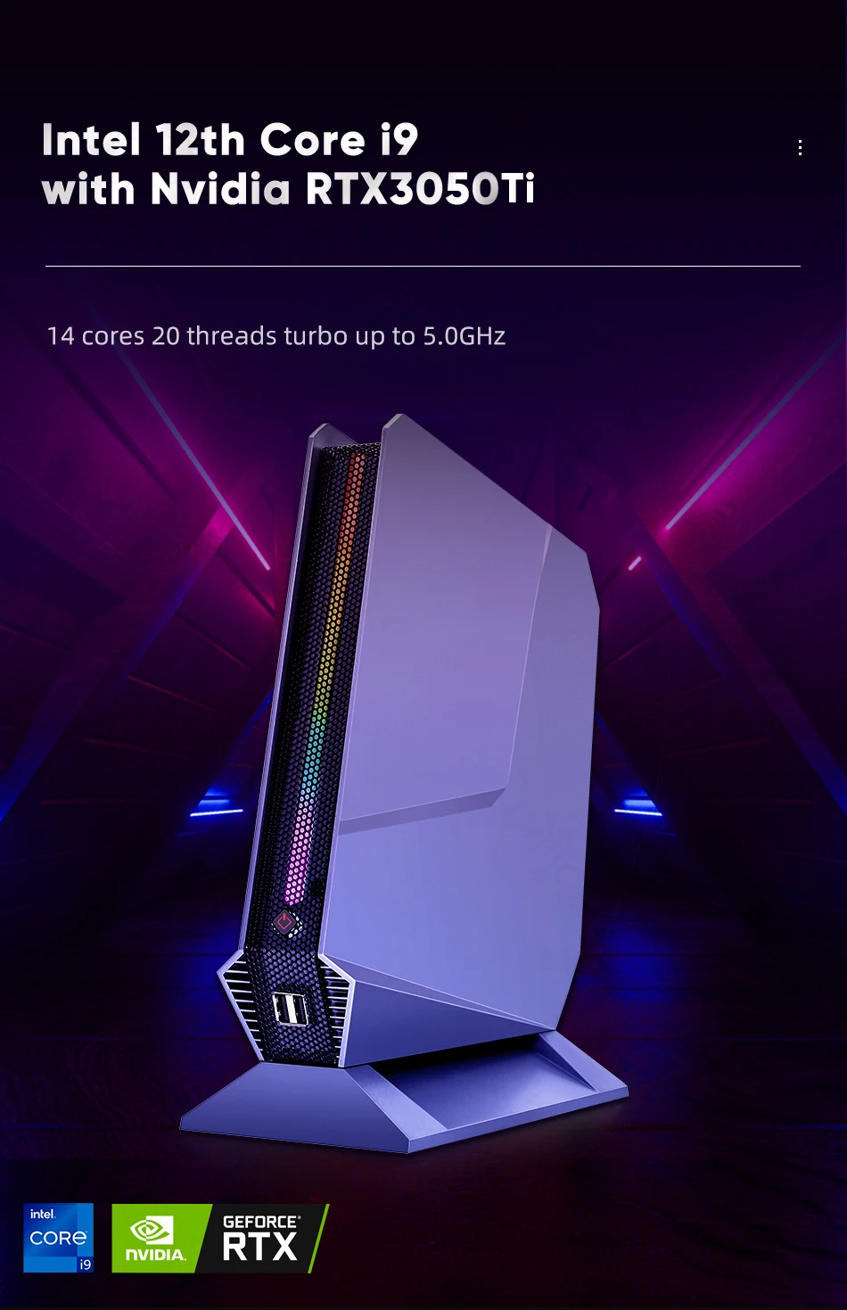 Komputer Gamer Khusus Intel Co - Intel Core I9 13900H Mini Pc ulasan dan harga